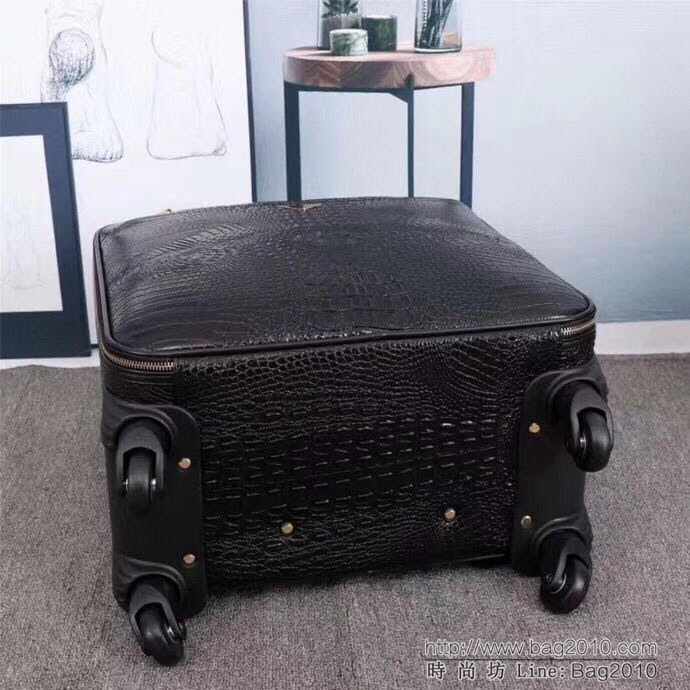 普拉達PRADA 經典款 空少登機箱 商務休閒 輕便方向輪 加厚梯形鋁合金拉杆 16寸登機箱  xbt1024